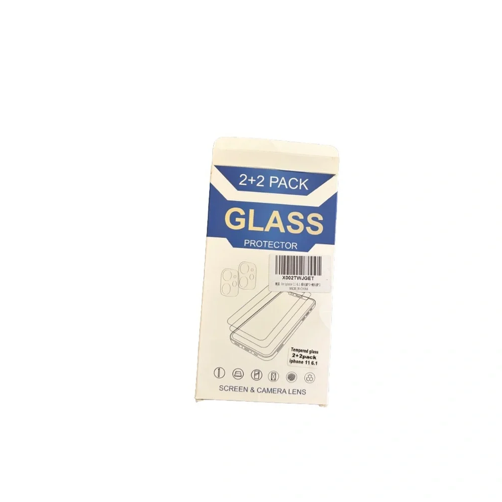 S-View Black Screen Protector for Cell Phones iPhone 11 TWIN PACK